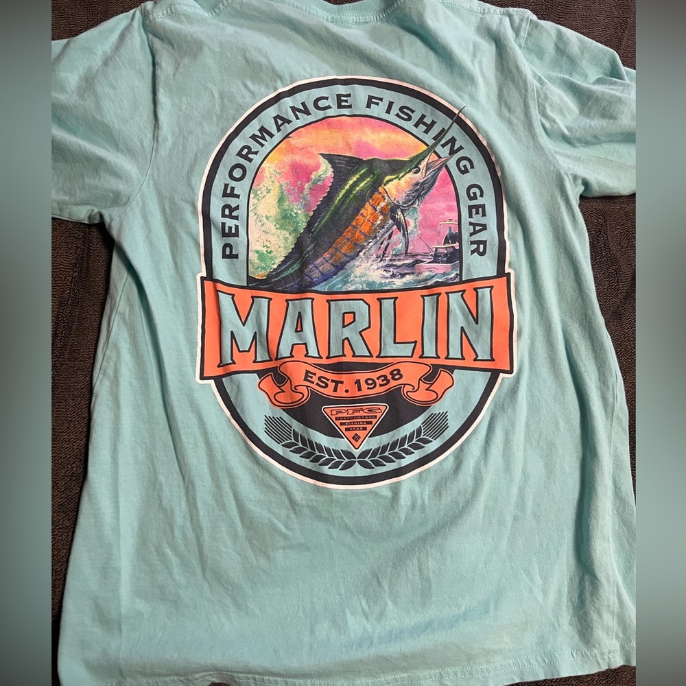 PGF Columbia fishing gear shirt size small